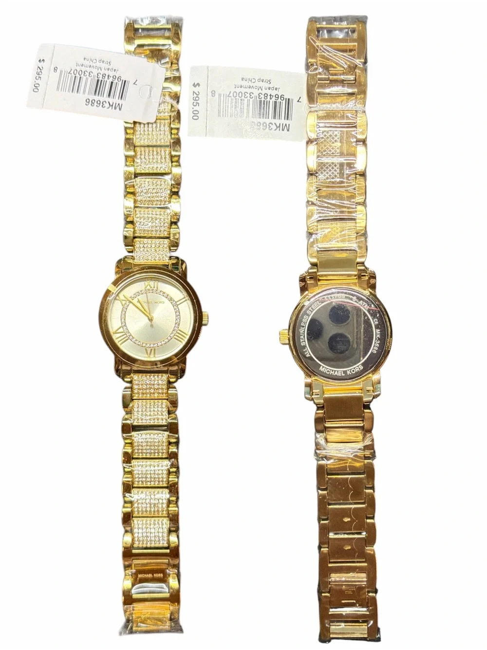 Michael Kors Gold Stainless Steel Bracelet Smartwatch